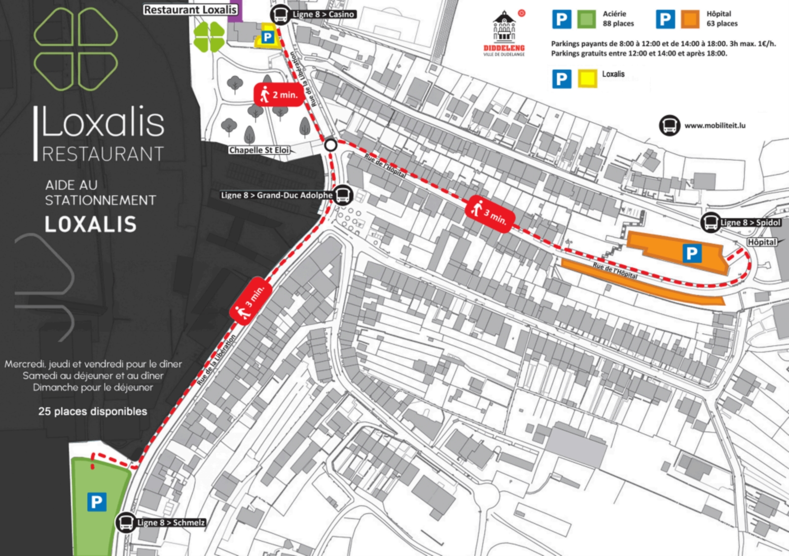 Loxalis Restaurant Casino Dudelange