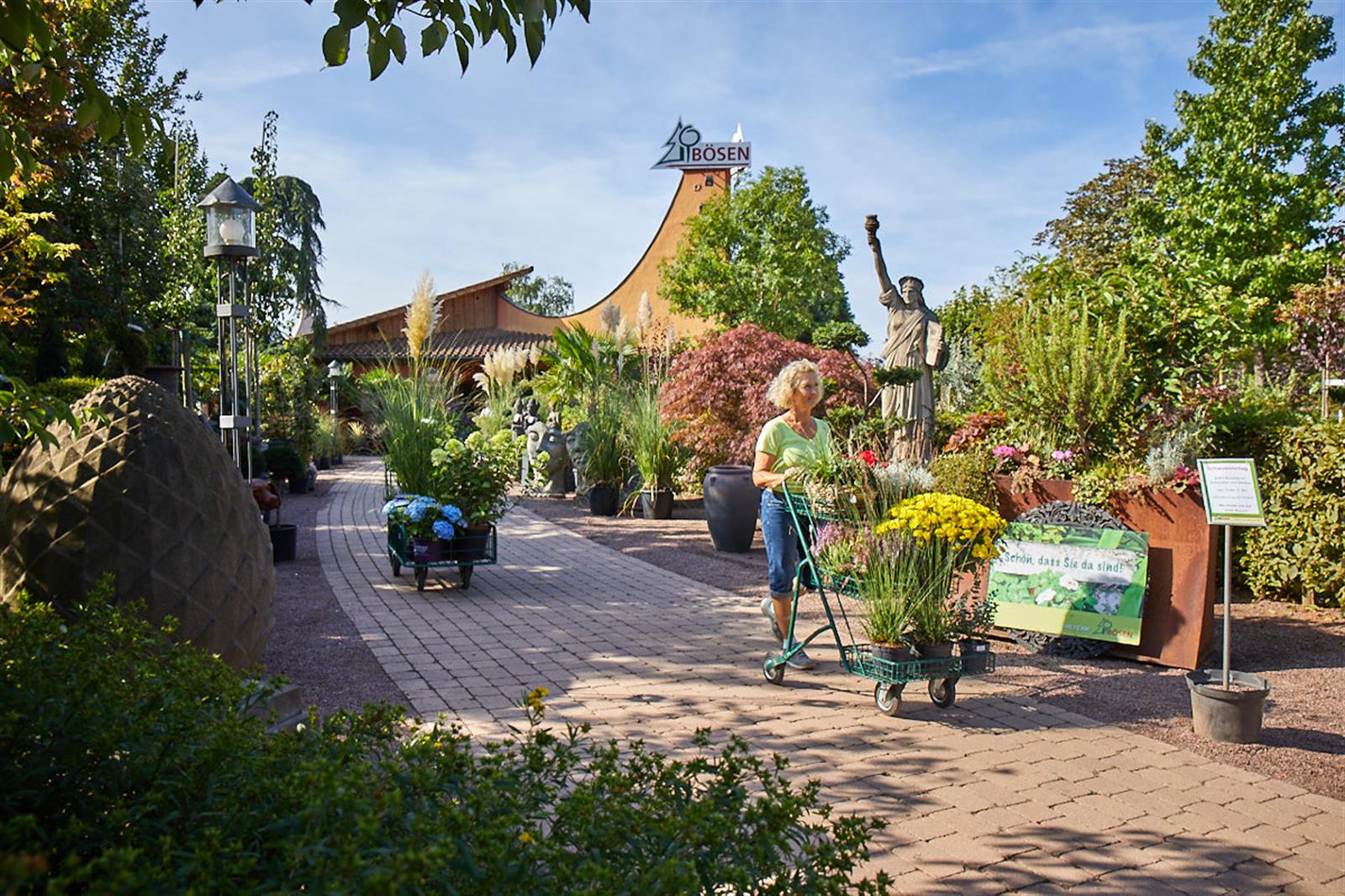 Bösen Pflanzenwelt und Baumschule