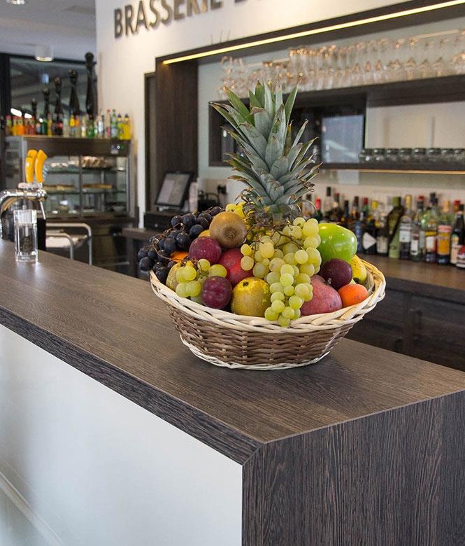 Toujours des fruits frâiches pour jus pressé à la minute